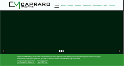 Desktop Screenshot of capraromacchine.it